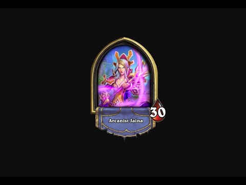 Arcanist Jaina Hero Portrait Hearthstone