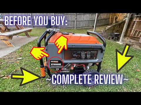 Generac XT8000E Review Home Generator