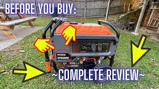 Generac XT8000E Review Home Generator