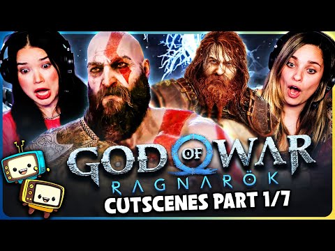 GOD OF WAR RAGNAROK CUTSCENES (PART 1/7) REACTION! | GameClips