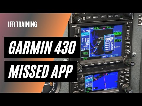 Fehlanflug mit einem Garmin 430/530 | SUSP-Anflug | IFR-GPS-Tipps