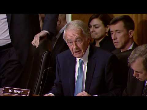 Markey Calls for Limiting President Trump's Authority to Launch a Nuclear First Strike