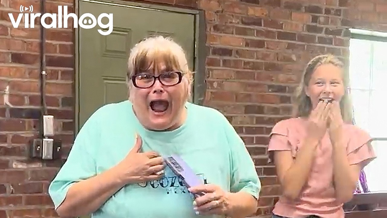 Wholesome Surprise Party for Grandma || ViralHog
