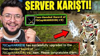 SIFIRDAN +9 QUEST M.S BASTIM! 😱 70 CAP WARRIOR METASI BU! 🔥 | Knight Online