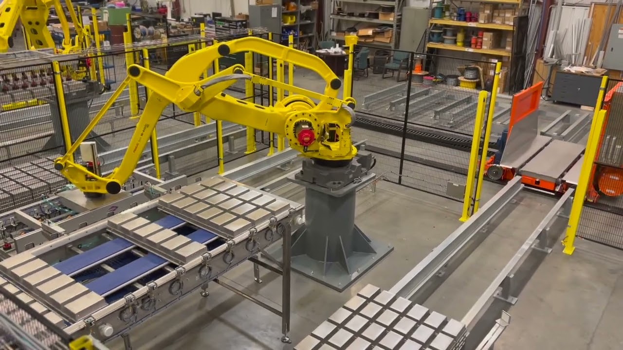 Robotic Bakery Automation System for Pan Storage