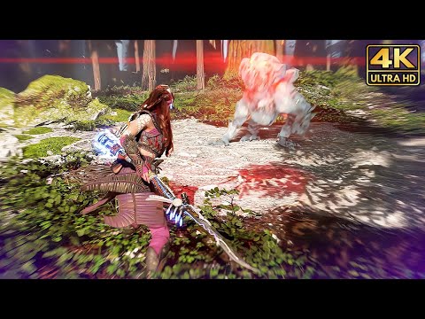 HORIZON II: Forbidden West - NEW Gameplay Demo (PS4 Pro) @ 4K ✔