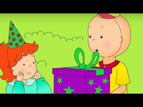 Caillou the Birthday Present ★ Funny Animated Caillou | Cartoons for kids | Caillou