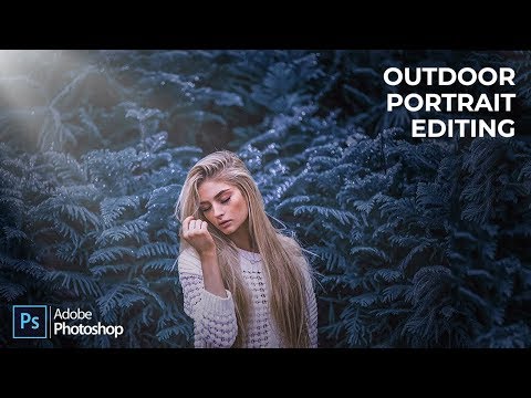 Photoshop tutorial Skin retouching Special technique
