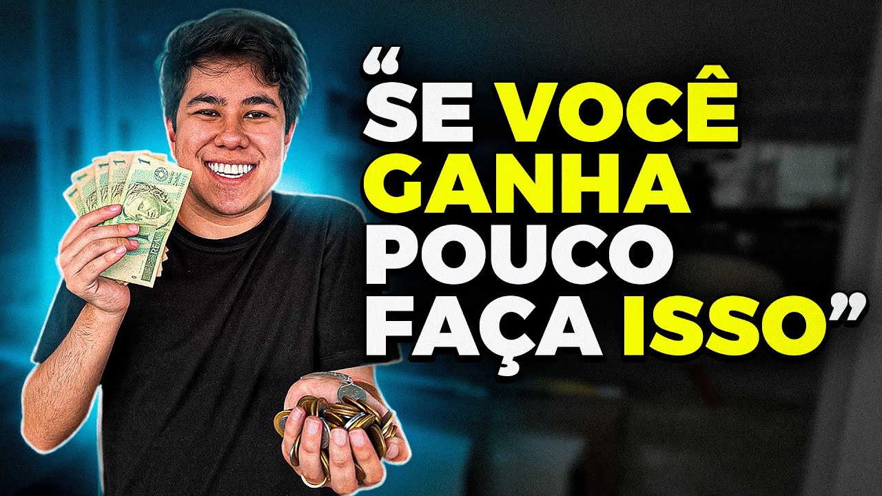 AULA OBRIGATÓRIA PARA QUEM GANHA POUCO DINHEIRO! (Como mudar de vida)