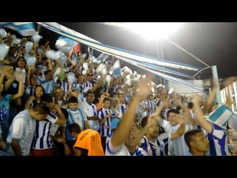 Torcida do Paysandu fazendo o Chaco pulsar
