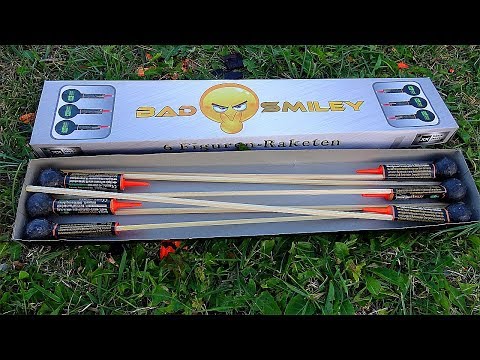 BAD SMILEY RAKETEN | Blackboxx Neuheit 2018 | 16,99€