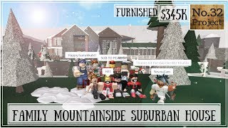 Roblox Bloxburg Family Suburban Mountainside House Speed - 