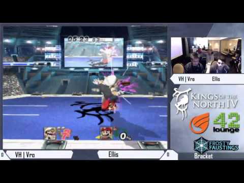 Kings Of The North IV - VH | Vro (Wario) vs Ellis (Mario) - Top 64 Winner's Quarters