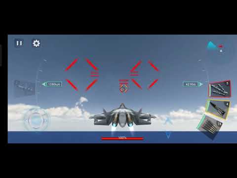 Sky fighters 3D but im stupidly over powered!