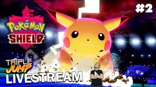 Pokémon Shield: THE SHIRT COMES ALIVE [PART 2] | TripleJump Live