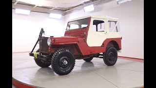 Video Thumbnail for 1947 Jeep CJ-2A