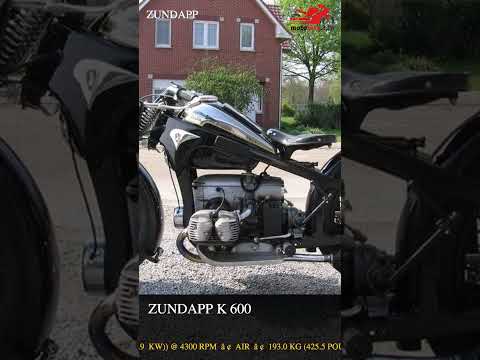 Zundapp K 600 - Video 1