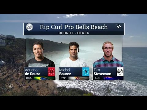 2016 Rip Curl Pro Bells Beach: Round 1, Heat 6 Video