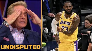 UNDISPUTED | Skip Bayless reacts LeBron Declines to Answer Question on Lakers Future After Loss