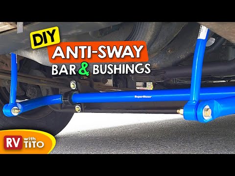 DIY RV Suspension Upgrade on Class A Motorhome | Anti Sway Bar | Ford F53 | RV With Tito