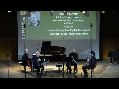 @ionbogdanstefanescu Nicolas Simion - I like George Enescu (p.I)