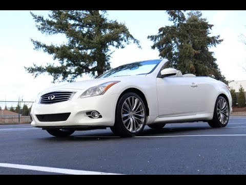 2013 INFINITI G37 Convertible Buyers Guide and Info