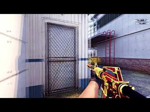 Fnatic Twist's 4K with M4A1-S on Cache vs Gambit @ ELEAGUE Major 2017