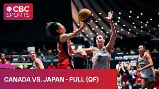 FIBA 3x3 Women's Series Tokyo Quarterfinals: Canada vs. Japan | #CBCSports
