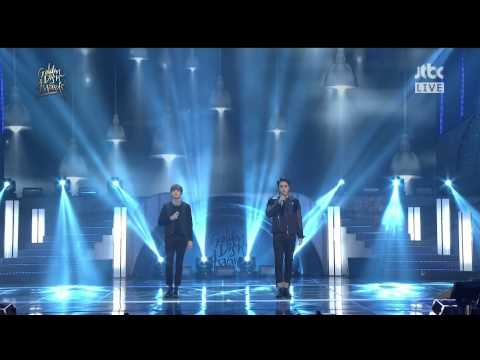 140116 2014 골든 디스크 어워즈 요섭&동운 사랑이 지나가면