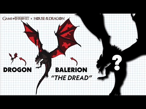 GOT & HOTD - Which Dragon Is The Biggest?