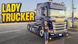 Lady Truckers Take the Wheel of Our Scania Truck!