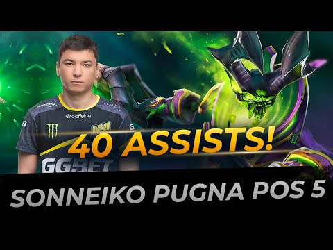 SoNNeikO plays Pugna Hard Support | Full Gameplay Dota 2 Replay