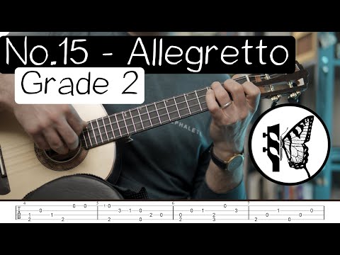 9/32 - No.15 Allegretto - Mauro Giuliani - Grade 2| 32 Progressive Ukulele Fingerstyle Studies