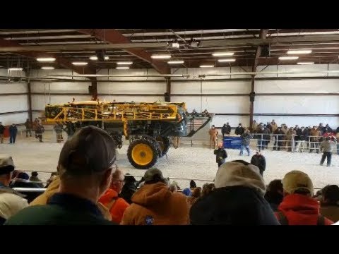 Hagie STS12 Sprayer with 444 Hours Sold Today on Indiana Auction