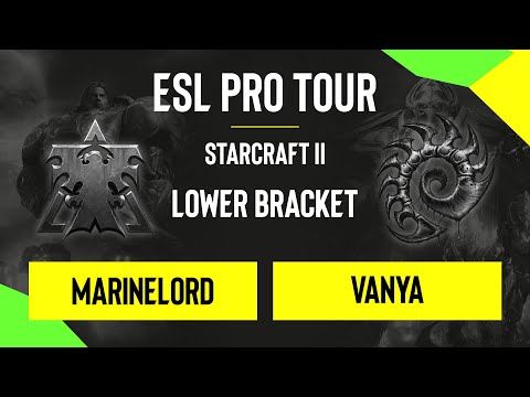 SC2 - MarineLord vs. Vanya - DreamHack SC2 Masters: Fall - Lower Bracket - EU