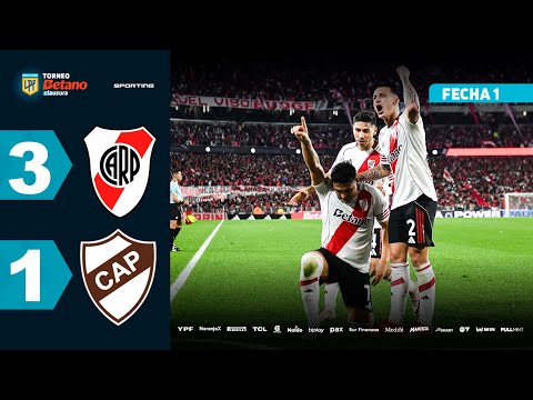 River Plate 3-1 Platense