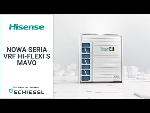 Hisense, Nowa seria VRF Hi-FLEXi S Mavo - zdjęcie