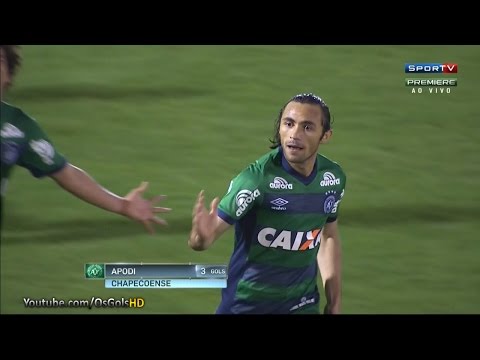Gol de Apodi, Chapecoense 5 x 1 Palmeiras - Brasileirão 04/10/2015