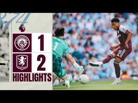 FC Manchester City 1-2 FC Aston Villa Birmingham