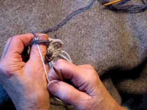 Täplikkäät 2/2 - Spotted - Neulakinnas, Nalbinding - By Aili