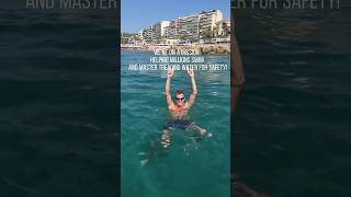 Treading water made simple with iSwim School! 🌊 #swimming #howtoswim #learntoswim #goswim #swim