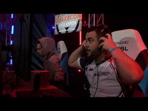 Myztro UKSA vs whaz&cha1n  2v2 TDM Open: Day 2 (QUATER FINALS) Quakecon2018 200.000$ tournament