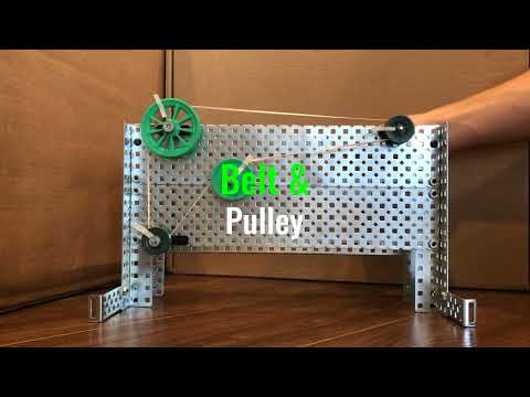 Basic Mechanisms:  Belt and Pulley