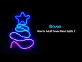 how to install govee neon rope light 2