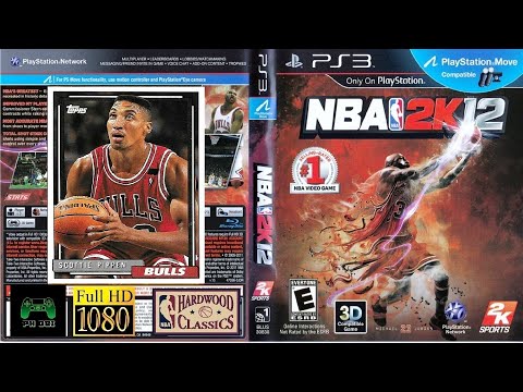 NBA 2K12 PS3 NBA'S GREATEST PLAYER  "PIP"  SCOTTIE PIPPEN