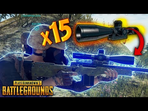 M24 with x15 SCOPE..!! | Best PUBG Moments and Funny Highlights - Ep.109