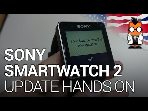 Sony Smartwatch 2 Major Update Walk Through