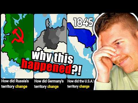 How Every Country’s Territory Changed Over Time?