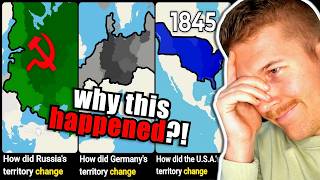 How Every Country’s Territory Changed Over Time?