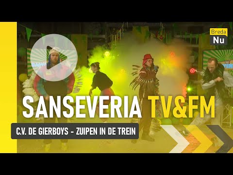 C.V. de Gierboys - Zuipen  in de trein | Sanseveria TV
